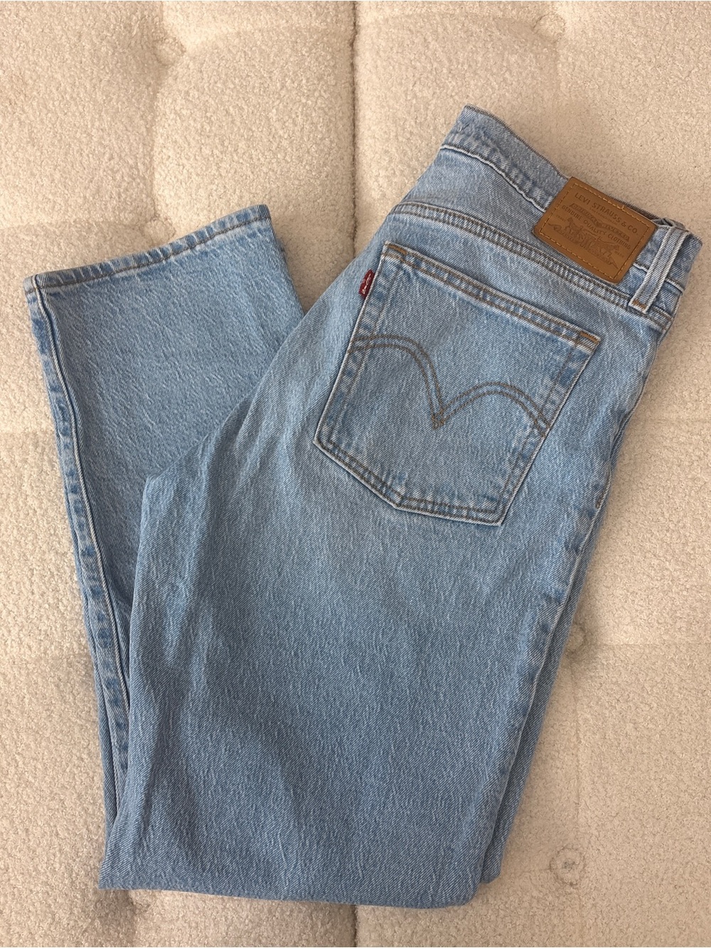 Levi's Light Blue Straight-Leg Jeans